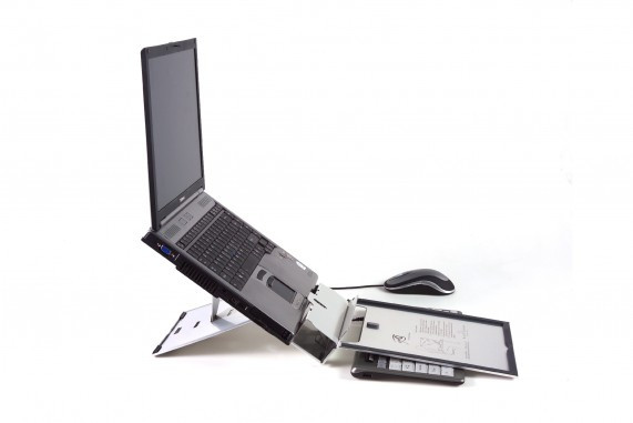 Support d'ordinateur portable ergonomique Ergo-Q 260