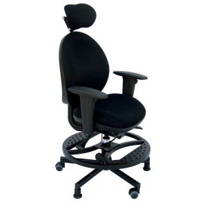 Chaise de bureau ergonomique ELFE pour les personnes de petite taille